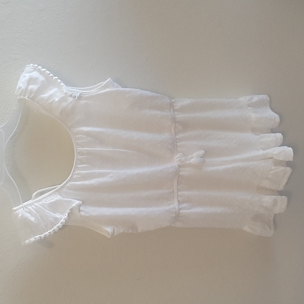Shorts jumpsuit girls, worn once, like new ! Size large white